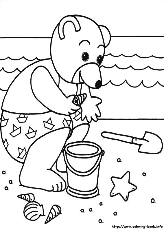 Little Brown Bear coloring picture